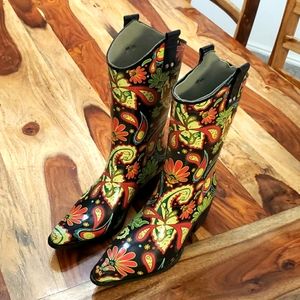 NOMAD Rain Cowboy Boots